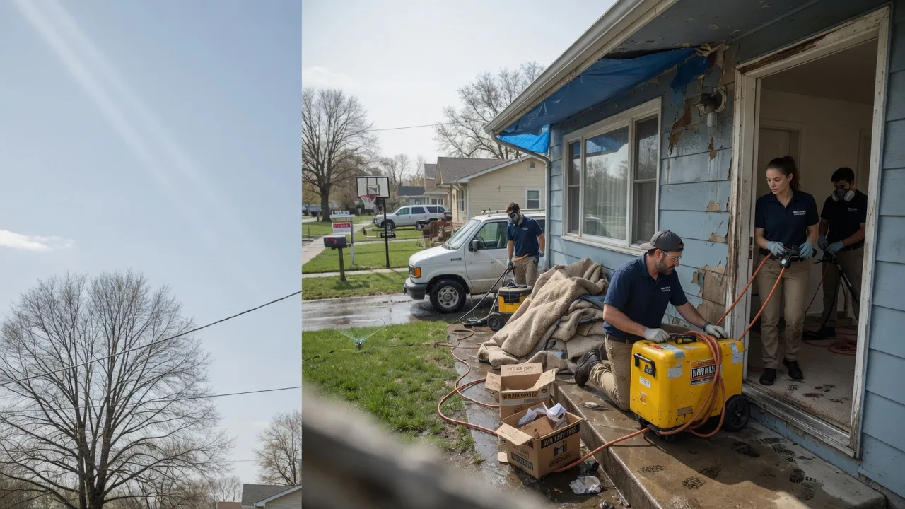 Basement Flood Cleanup in Benson, IL near me
